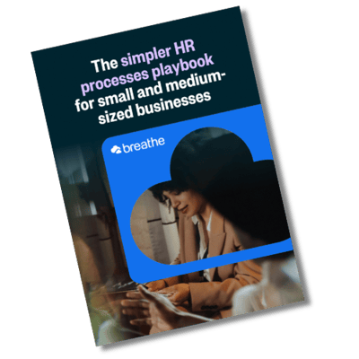 Simpler HR Processes Playbook  Hero image