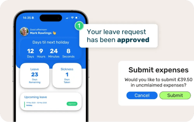 Case study product images - Mobile app