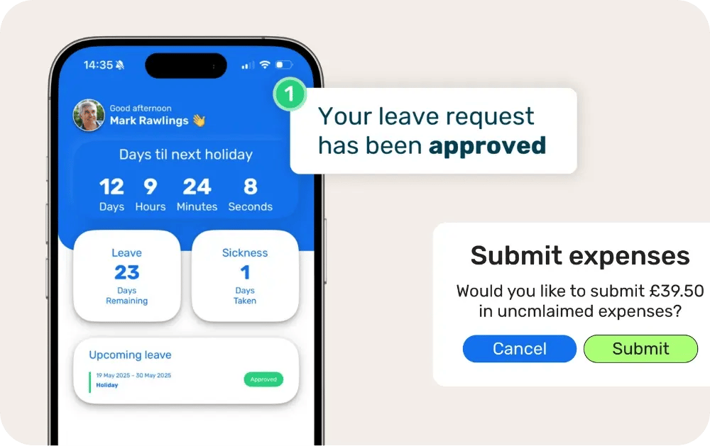 Case study product images - Mobile app