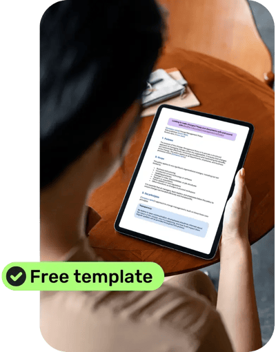 change management policy template_lady using template