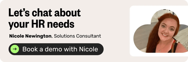 CTA - Lets chat - Book a demo with Nicole