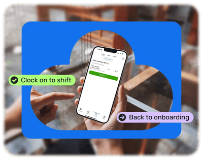 Employee punch clock