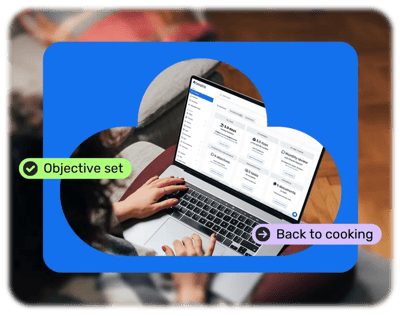 HR dashboard laptop