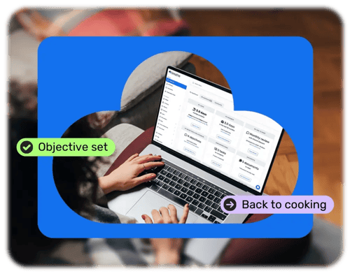 HR dashboard laptop