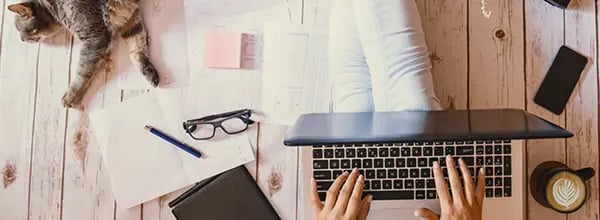Home working header