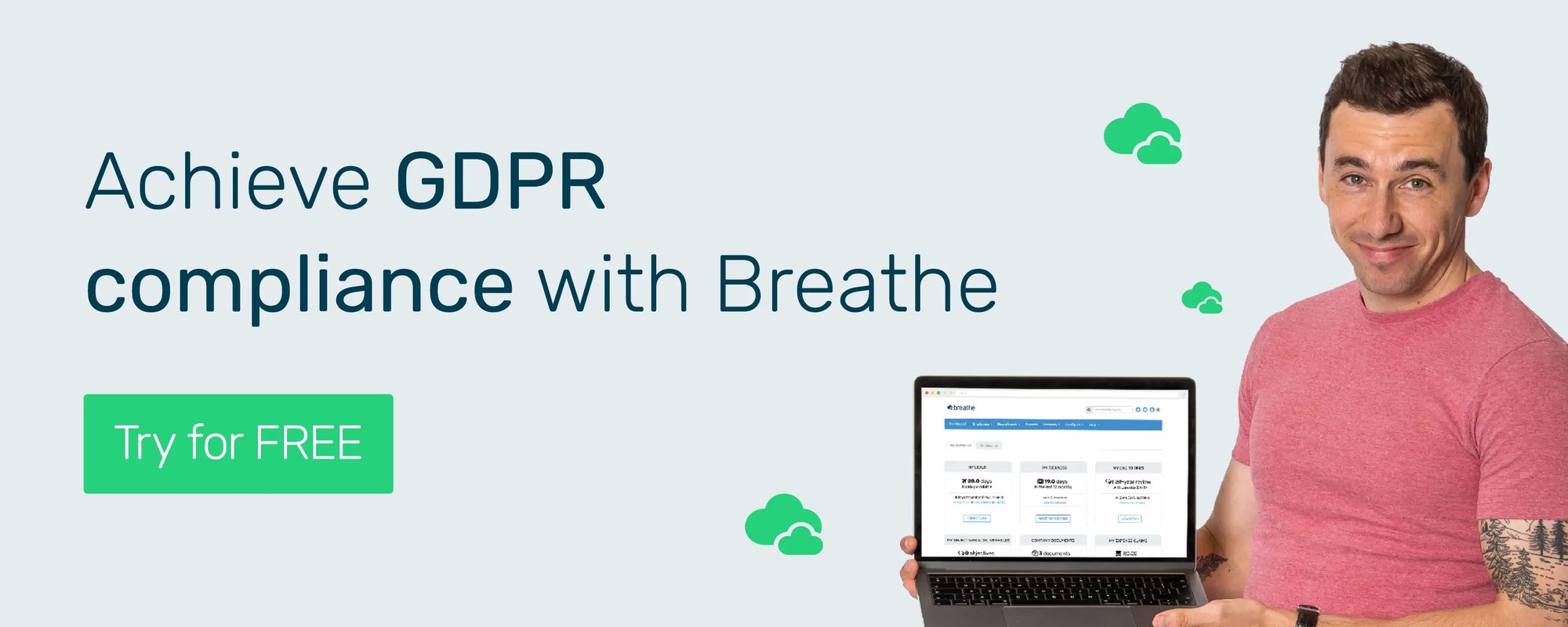 Achieve GDPR compliance with Breathe