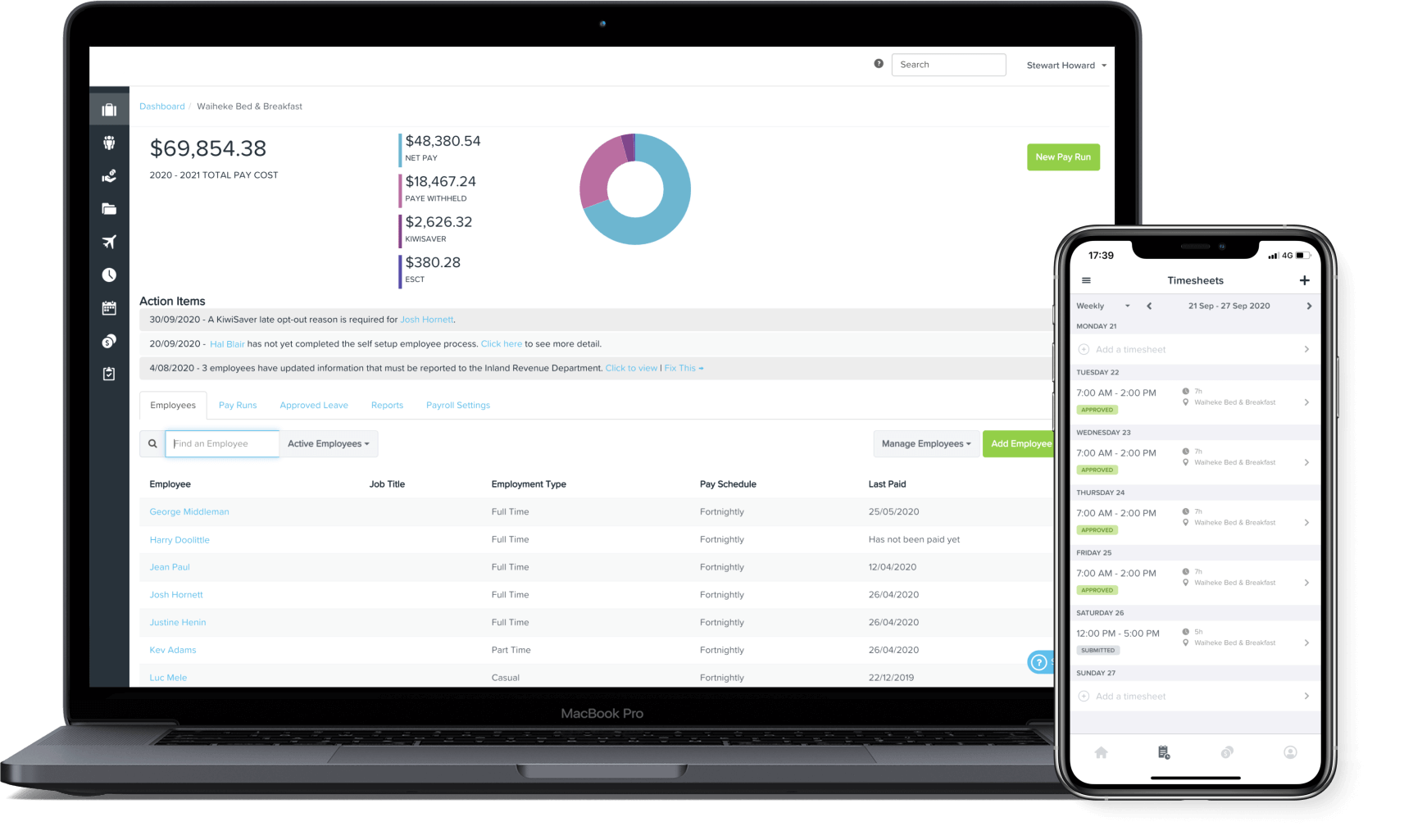 NZ dashboard and mobile-1