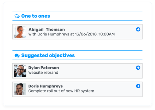 one-to-ones-objectives