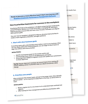 Team prioritisation template - ‘how to’   LP hero image