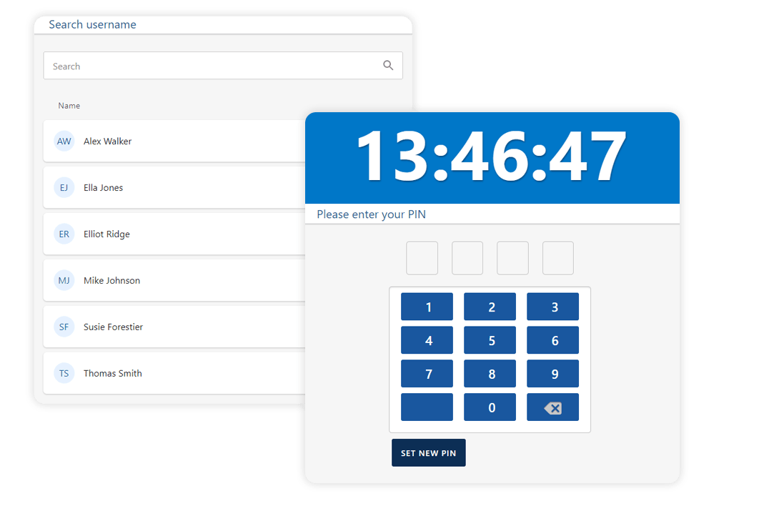 Punch Clock Clocking In Software Breathe