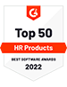 Top 50 HR products g2 logo