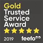 Breathe HR feefo Gold award 2019 square