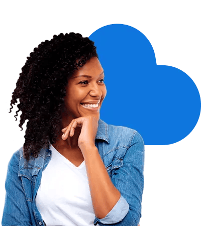 african american woman smiling