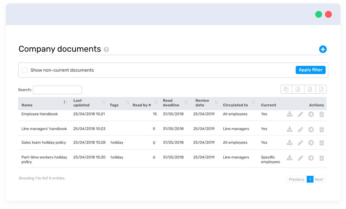 HR Document Management Software for SMEs Breathe HR Australia