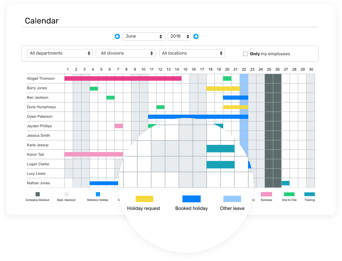 Employee Holiday And Leave Tracking Software Breathe