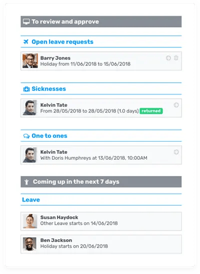 centralise information