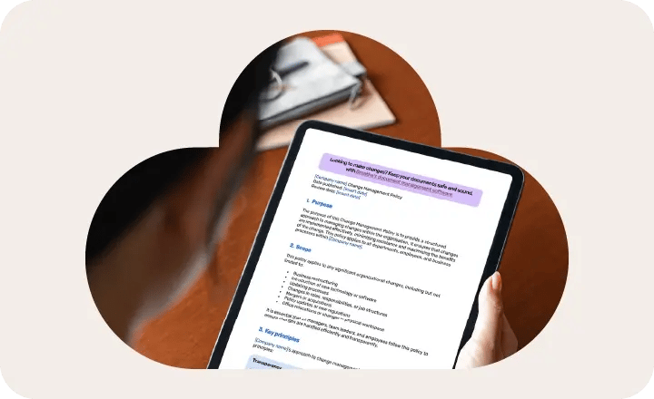 Employment law hub - Change management template@2x