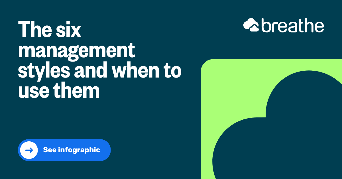 Infographic: The Six Most Common Leadership Styles and When To Use Them ...