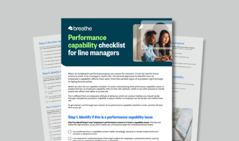 HubDB_BGA - Performance capability checklist