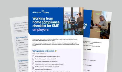 HubDB_BGA - Working from home health and safety checklists