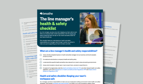 HubDB_BGA - health and safety checklist