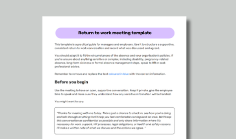 HubDB_BGA - return to work meeting template