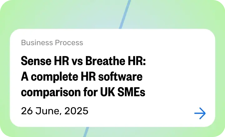 Breathe VS SenseHR - blog mockup