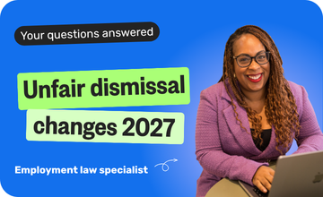 Unfair dismissal law changes January 2027 video and checklist from Breathe HR and Orchard Employment Law, led by Jemma Fairclough-Haynes