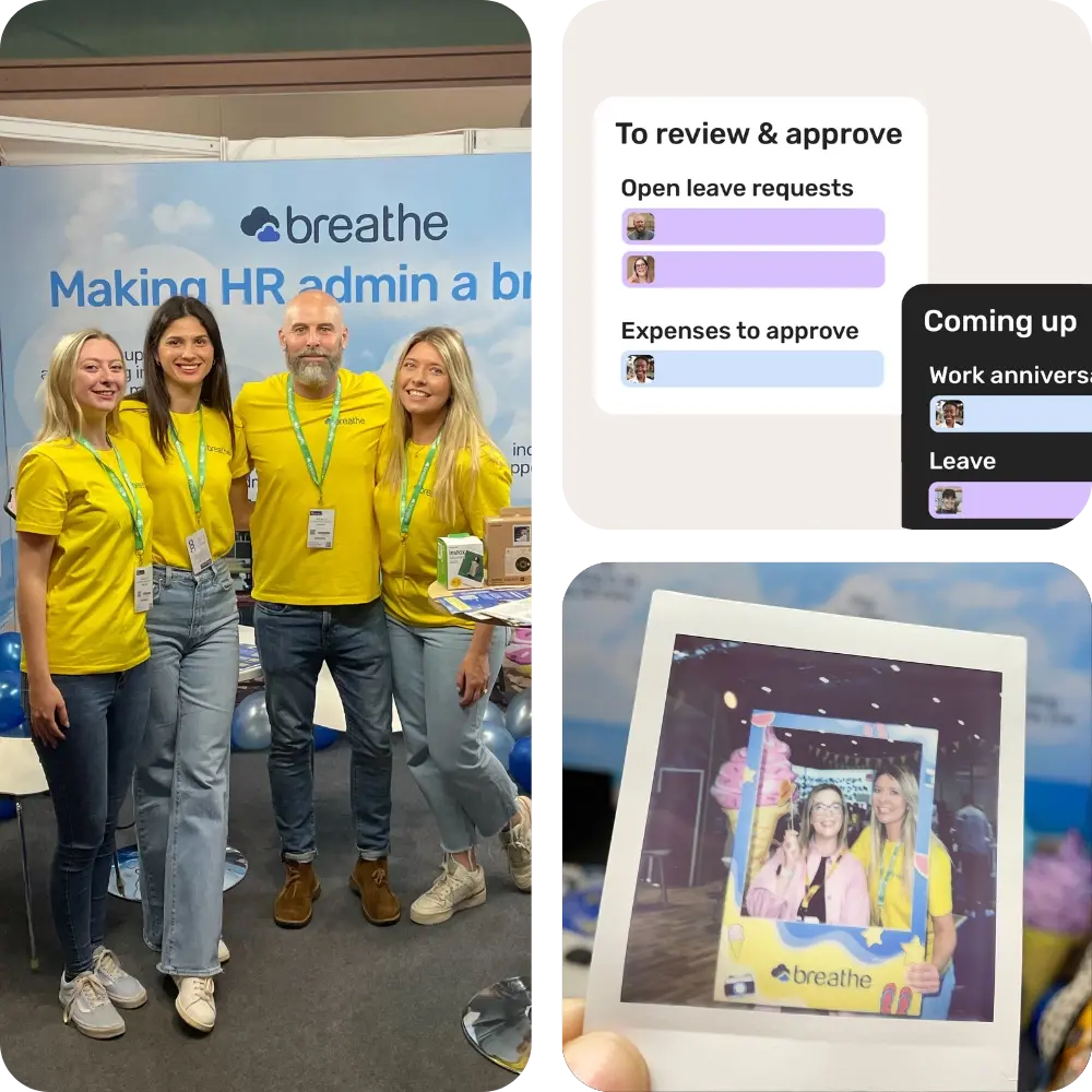 Business Show  LP image - team at Festival of work
