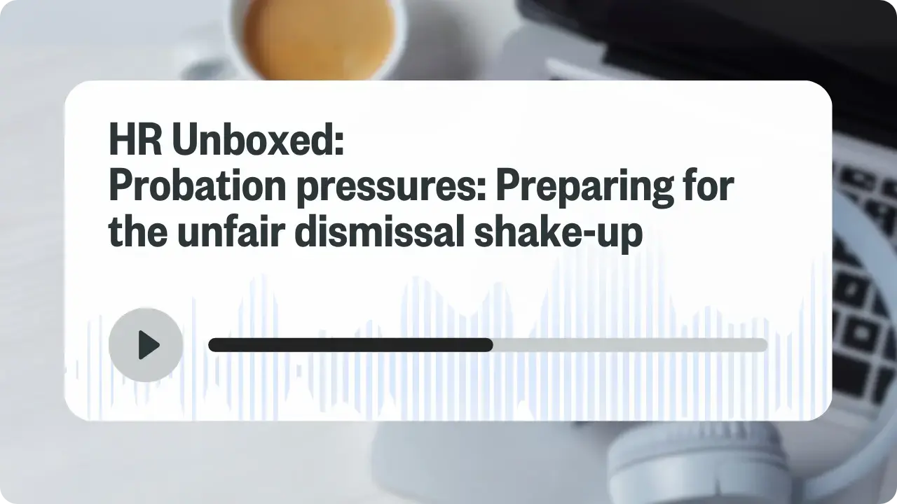 HR unboxed probation pressures