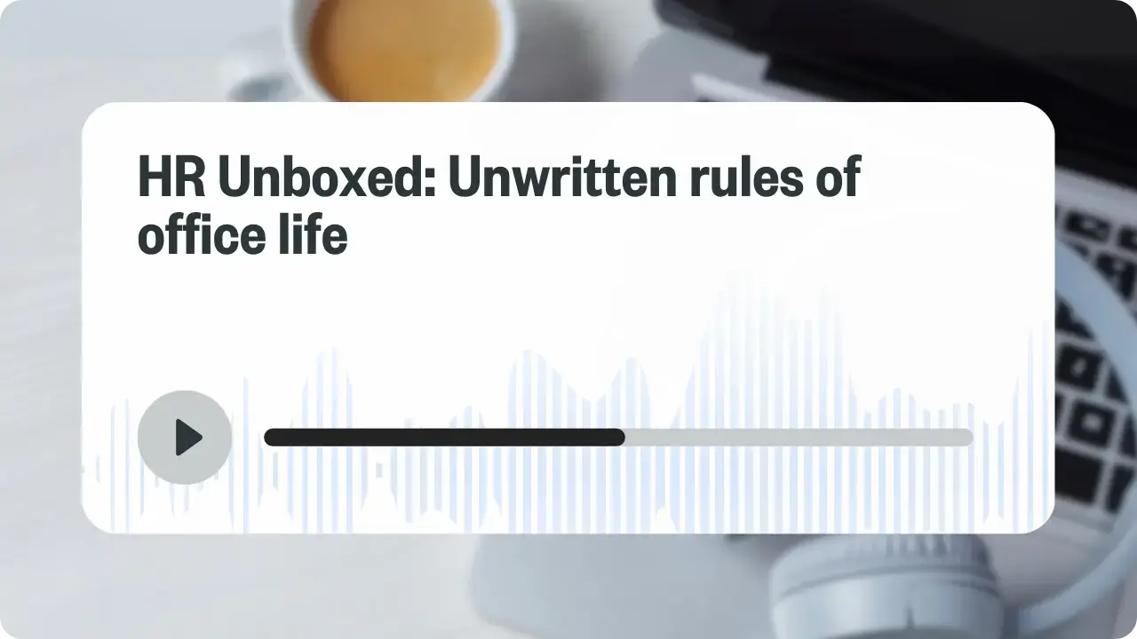 HR unboxed unwritten rules of office life