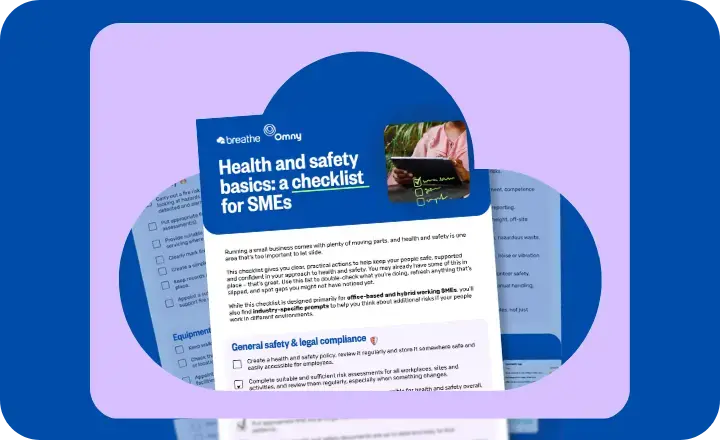 Health & Safety Checklist Card