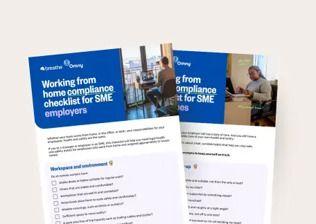 Working from home checklists for SME employers and employees