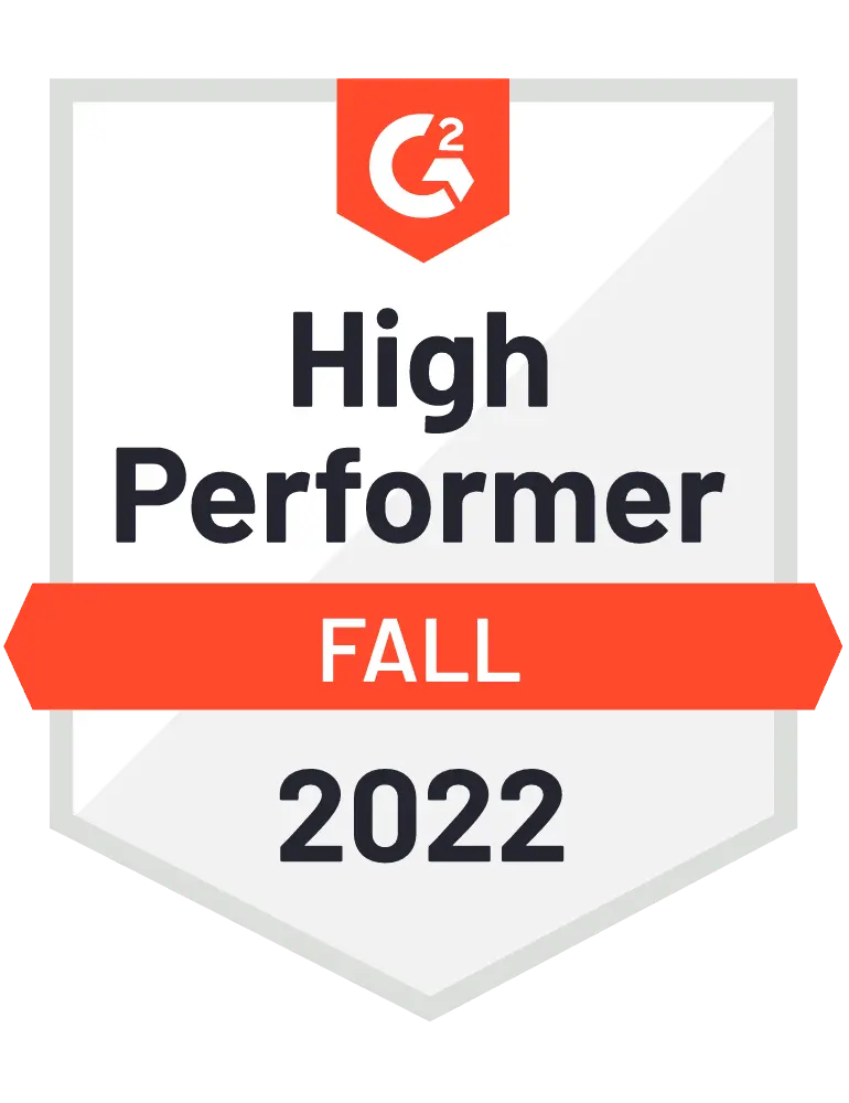 WebP_G2 High Performer Badge_Fall 2022