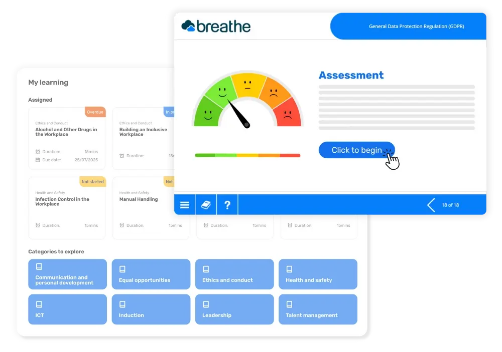 Online GDPR employee training